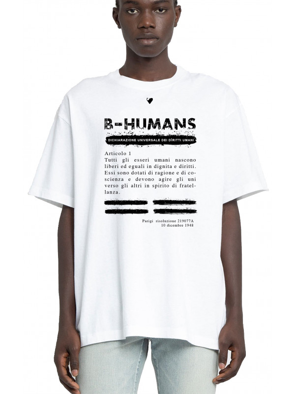 Maglietta in cotone B-Umans Art. 1