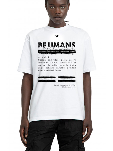 Maglietta in cotone B-Umans...