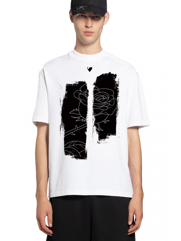 T-shirt Contrasto Floreale T-shirt CAPSULE VSTL