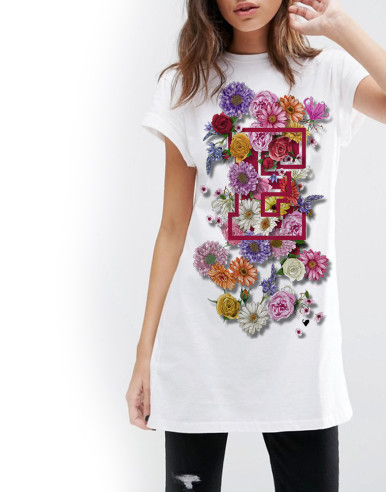 T-shirt "Fantasia Floreale" Magliette Personalizzabili VSTL 39,00 €