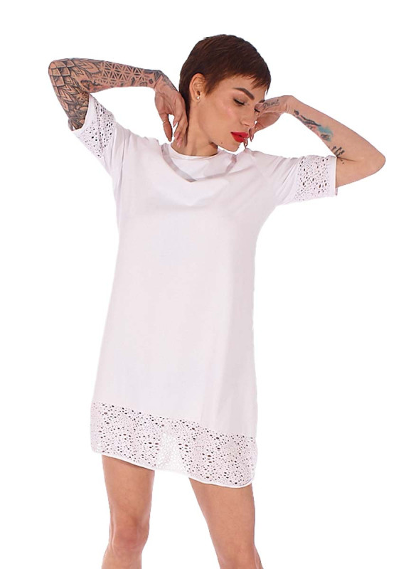 T-shirt in cotone bianco TW69 Home VSTL VSTL 69,00 €